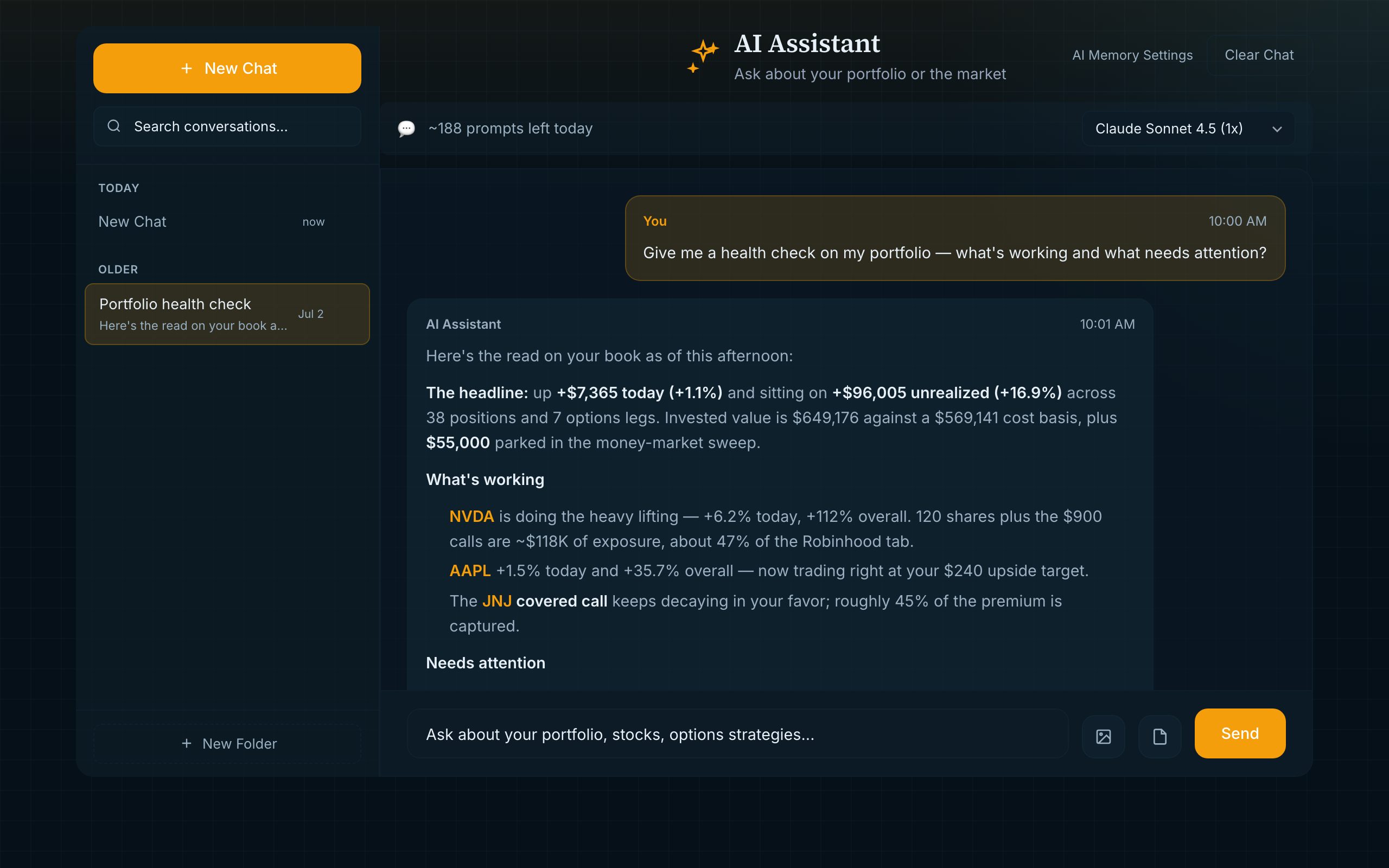 ai-chat — Position Tracker